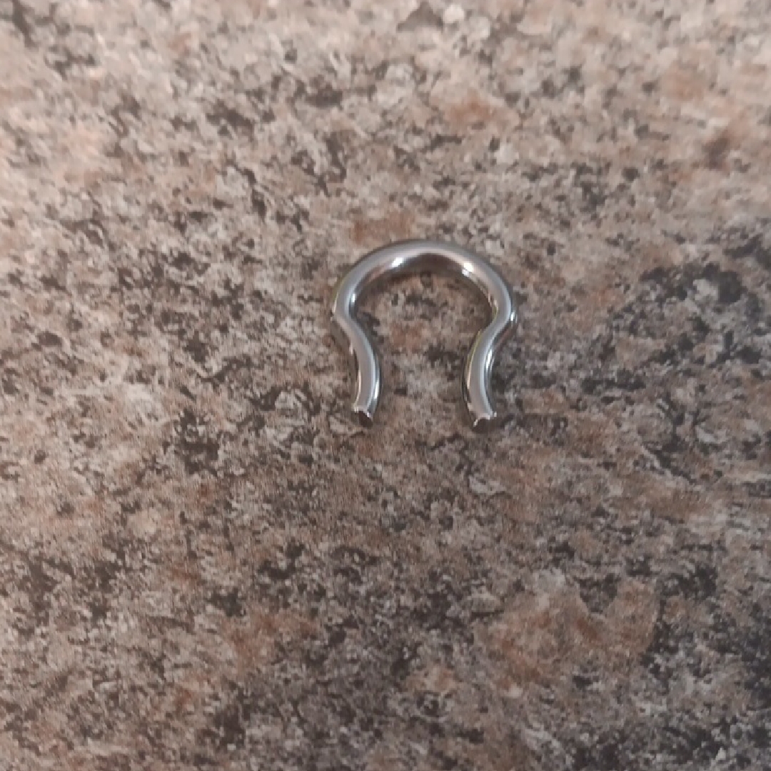 10g Surgical Steel Septum Nose Ring